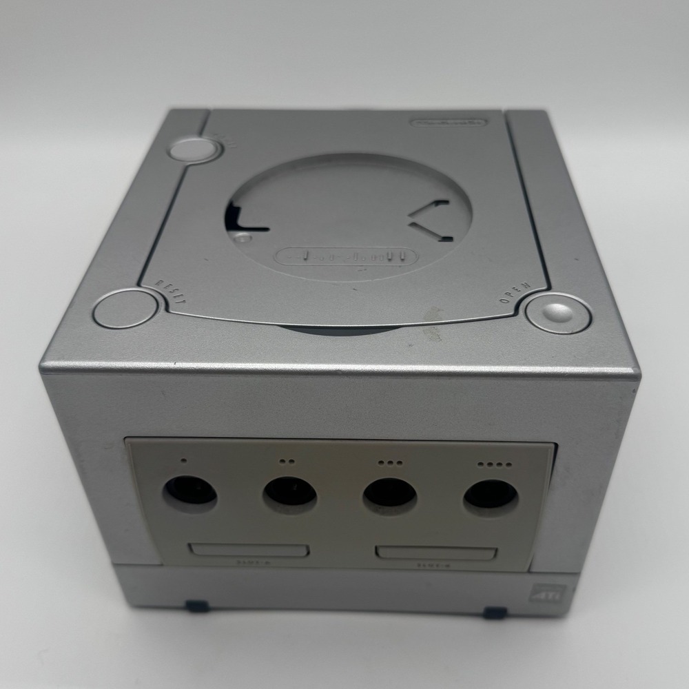 Nintendo GameCube Console Platinum Silver DOL-001 Tested Working Console Only